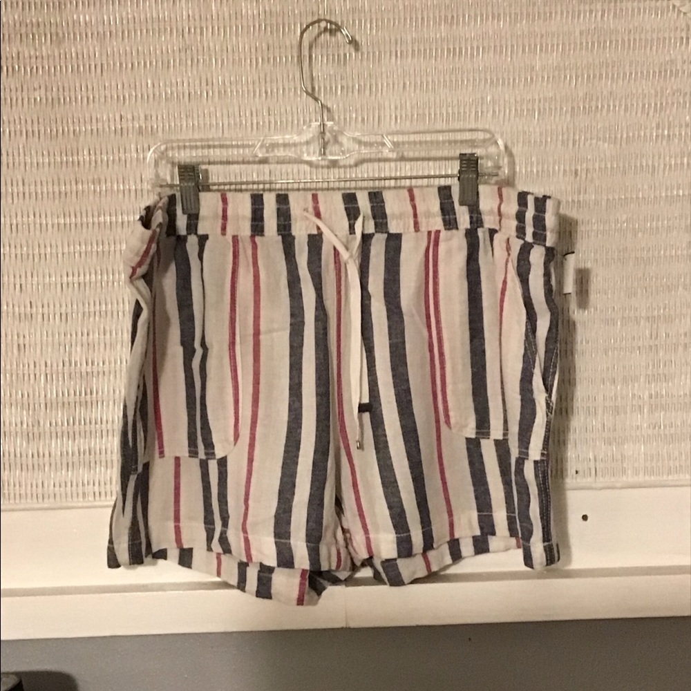 Time and Tru Women’s Blend Linen Shorts - Picture 1 of 6